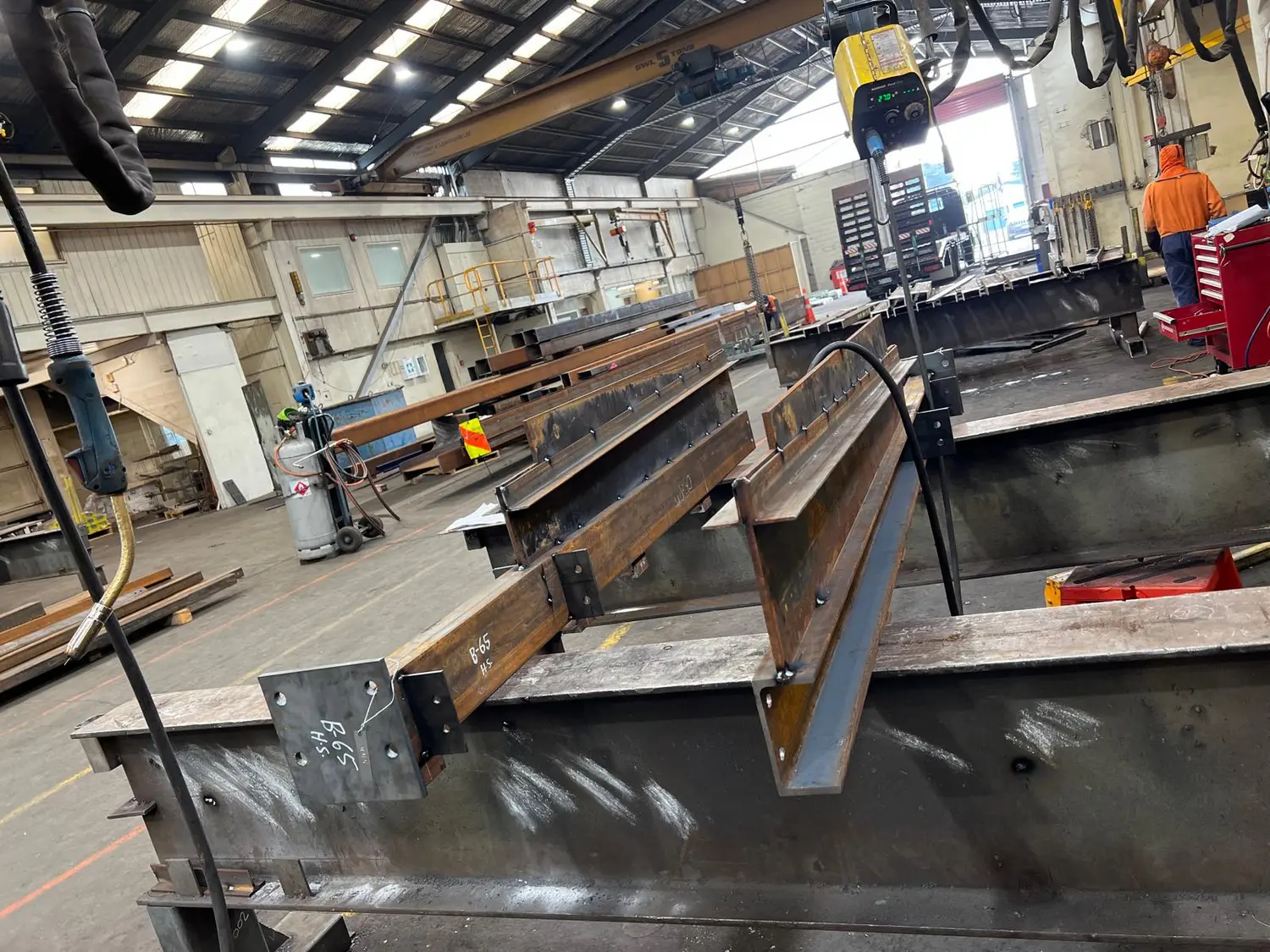 Steel fabrication project by SK Metal Works