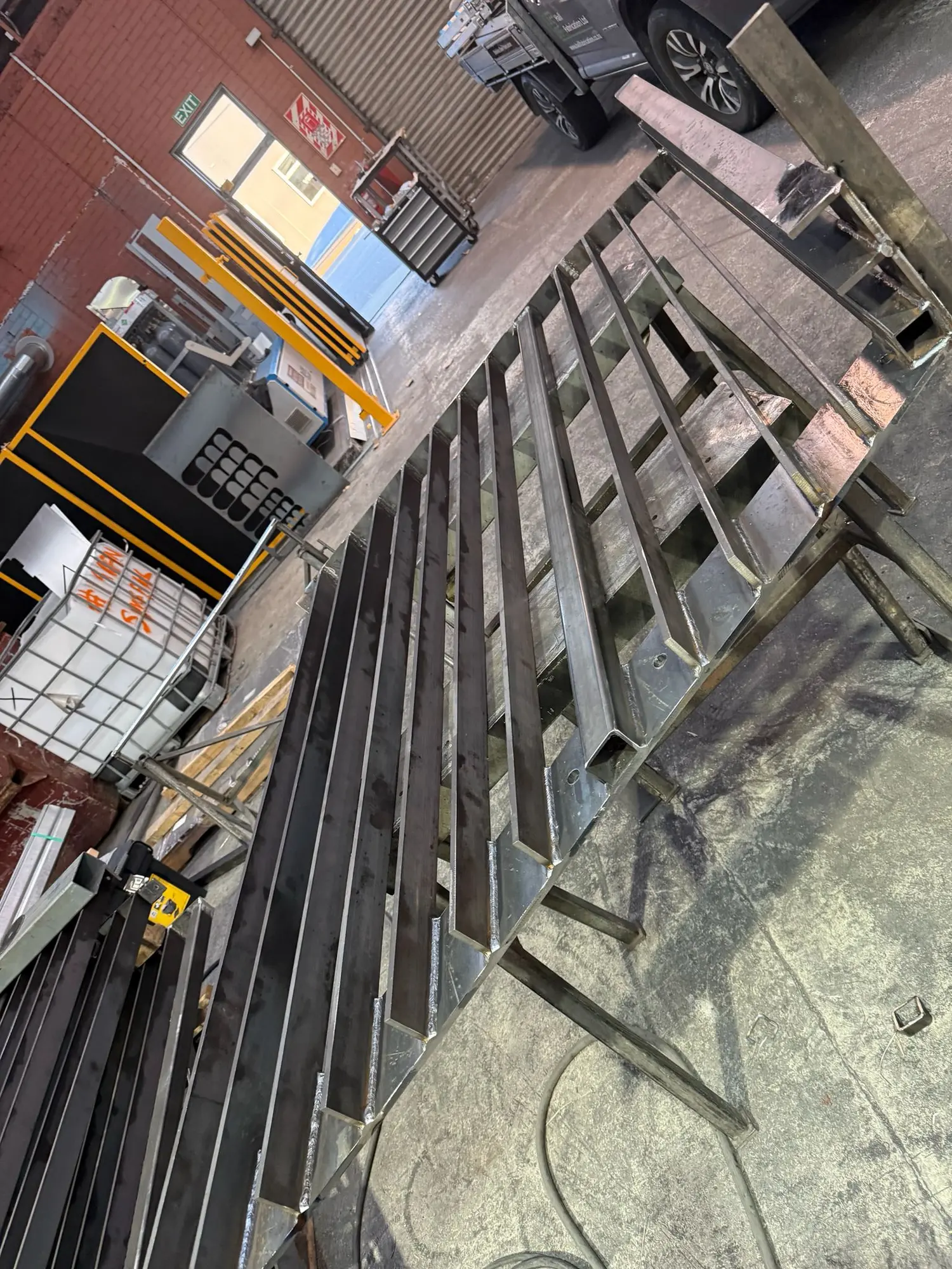 Steel fabrication detail